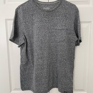 Flag & Anthem pocket t-shirt in grey Heather